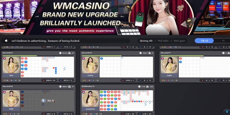 Trò chơi baccarat được yêu thích nhờ vào cách chơi đơn giản